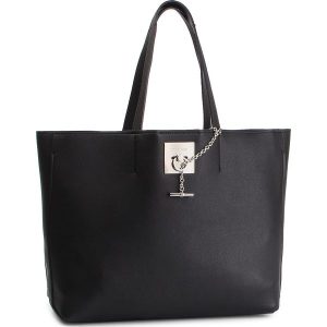 Torebka CALVIN KLEIN - Ck Lock Shopper K60K605122 001. Shopper bag marki Calvin Klein. Za 749,00 zł.