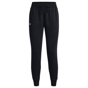Spodnie Do Biegania Rival Fleece Dla Kobiet. Czarne spodnie dresowe Under Armour, bez wzorów. Za 302,99 zł.
