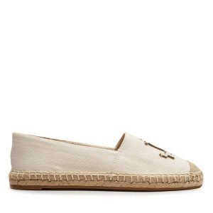 Espadryle LAUREN RALPH LAUREN. Brązowe espadryle Lauren Ralph Lauren, bez wzorów, bez obcasa. Za 559,99 zł.