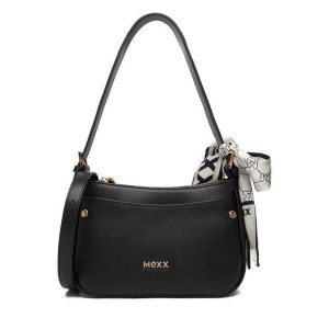 Torebka MEXX. Czarne torebki klasyczne Mexx, bez wzorów, bez dodatków. Za 159,99 zł.