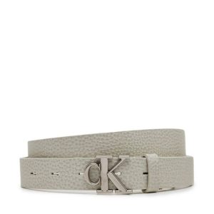 Pasek Damski Calvin Klein Jeans. Białe paski Calvin Klein Jeans, bez wzorów, z jeansu. Za 139,99 zł.
