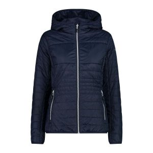 Damska kurtka z kapturem CMP. Białe kurtki CMP, bez wzorów, z puchu, z kapturem. Za 382,50 zł.