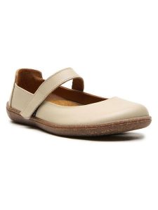 Comfortfusse Skórzane baleriny "Jeylo" w kolorze beżowym rozmiar: 37. Brązowe balerinki Comfortfüße, bez wzorów, bez obcasa, bez zapięcia. Za 234,97 zł.