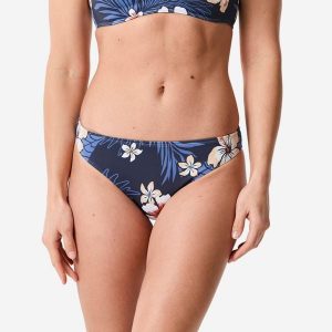 Dół kostiumu kąpielowego damski Roxy Dreamy Jungle Party. Białe bikini Roxy, bez wzorów, z tkaniny. Za 129,99 zł.