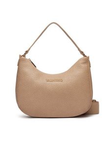 Valentino Torebka Blossom Re VBS8P207 Beżowy. Brązowe torebki klasyczne Valentino, bez wzorów, ze skóry, bez dodatków. Za 419,99 zł.