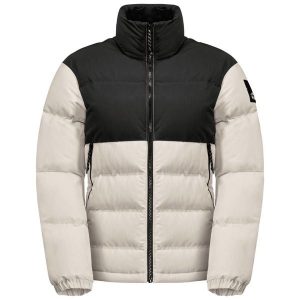 Kurtka puchowa damska Jack Wolfskin Alex Down. Brązowe kurtki Jack Wolfskin, m, bez wzorów, z puchu, bez kaptura. Za 299,99 zł.