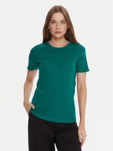 United Colors Of Benetton T-Shirt 3GA2E16A0 Niebieski Regular Fit. Niebieskie t-shirty United Colors of Benetton, s, bez wzorów, z bawełny, bez kołnierzyka, bez ramiączek. Za 49,99 zł.