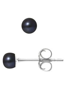 Pearl Addict Kolczyki-wkrętki z perłami w kolorze granatowym rozmiar: onesize. Niebieskie kolczyki Pearl Addict, z perłą, srebrne. Za 113,99 zł.