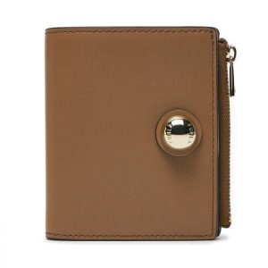 Portfel Furla. Brązowe portfele Furla, bez wzorów. Za 479,99 zł.