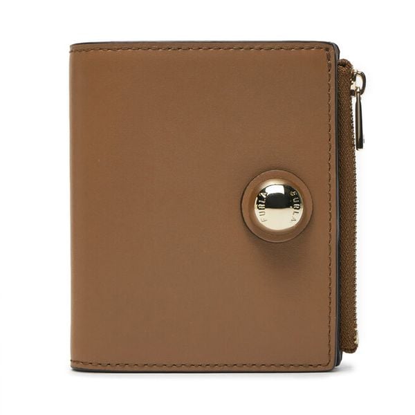 Portfel Furla. Brązowe portfele Furla, bez wzorów. Za 389,99 zł.