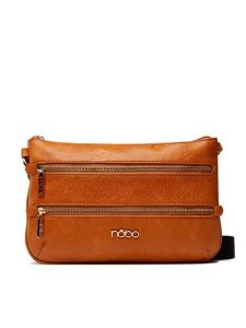 Nobo Torebka NBAG-M3510-CM17 Brązowy. Brązowe listonoszki NOBO, bez wzorów, ze skóry, bez dodatków. Za 249,99 zł.