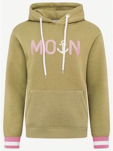 Zwillingsherz Bluza "Rahel" w kolorze zielonym rozmiar: M. Zielone bluzy Zwillingsherz, m, bez wzorów, z bawełny, z kapturem. Za 286,16 zł.