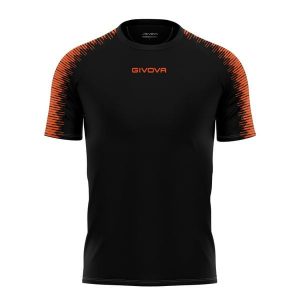 Koszulka Givova Club z siatki XL. Brązowe bluzki Givova, xl, bez wzorów, z meshu, sportowe, bez kołnierzyka, bez ramiączek. Za 216,99 zł.