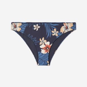 Dół kostiumu kąpielowego damski Roxy Dreamy Jungle Party. Białe bikini Roxy, bez wzorów, z tkaniny. Za 129,99 zł.