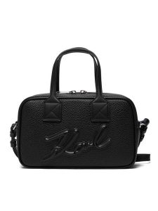 KARL LAGERFELD Torebka A4W30047 Czarny. Czarne torebki klasyczne KARL LAGERFELD, bez wzorów, ze skóry, bez dodatków. Za 619,99 zł.