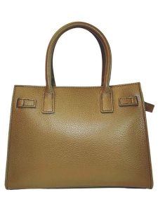 ORE10 Skórzana torebka "Waser" w kolorze brązowym - 28 x 20 x 13 cm rozmiar: onesize. Brązowe torebki klasyczne ORE10, bez wzorów, z materiału, przez ramię, bez dodatków. Za 347,99 zł.