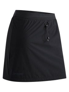 Maier Sports Spódnica zimowa w kolorze czarnym rozmiar: 40. Czarne spódnice Maier Sports, na co dzień, na zimę, bez wzorów, sportowe. Za 155,15 zł.