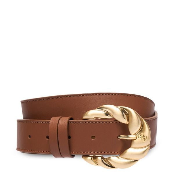 Pasek Guess. Brązowe paski Guess, z aplikacjami. Za 324,99 zł.