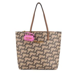 Torebka Juicy Couture. Brązowe torebki klasyczne Juicy Couture, bez wzorów, bez dodatków. Za 439,99 zł.