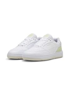 Puma Skórzane sneakersy "Doublecourt Summer" w kolorze białym rozmiar: 39. Białe trampki Puma, bez wzorów, bez zapięcia. Za 157,35 zł.