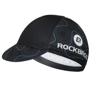 Czapka rowerowa z daszkiem Rockbros MZ100. Białe czapki ROCKBROS, bez wzorów, sportowe. Za 49,00 zł.