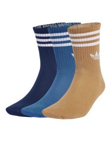 Adidas Skarpety długie 3-Stripes JZ4941 Kolorowy. Skarpetki ADIDAS, bez wzorów, z bawełny. Za 49,99 zł.