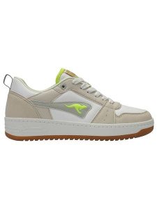 Kangaroos Sneakersy "K-Top Juna" w kolorze biało-beżowo-żółtym rozmiar: 39. Białe trampki KangaROOS, bez wzorów, bez zapięcia. Za 109,78 zł.