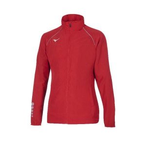 Kurtka do biegania damska Mizuno Uni osaka Wind. Czerwone kurtki Mizuno, xl, bez wzorów, bez kaptura. Za 204,50 zł.