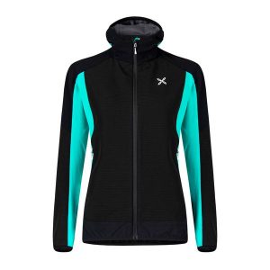 Kurtka przeciwwiatrowa damska Montura Premium Wind Hoody. Czarne kurtki MONTURA, s, bez wzorów, bez kaptura. Za 439,99 zł.