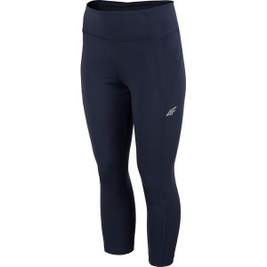 Legginsy treningowe damskie SPDF305 - granat. Legginsy marki 4f. Za 119,99 zł.