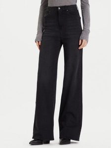 ViCOLO Jeansy DF5089 Szary Wide Leg. Szare jeansy ViCOLO, bez wzorów, z bawełny. Za 409,99 zł.