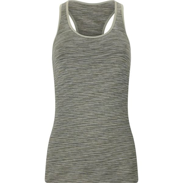 Damski tank top Endurance Crina. Szare topy ENDURANCE, bez wzorów, sportowe, bez kołnierzyka, bez ramiączek. W wyprzedaży za 70,00 zł.
