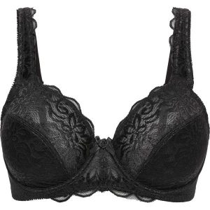 Biustonosz bonprix czarny. Biustonosze marki bonprix. Za 21,99 zł.