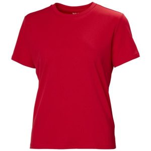 Koszulka damska Helly Hansen Event Tech. Czerwone koszulki sportowe Helly Hansen, bez wzorów, bez ramiączek. Za 196,00 zł.