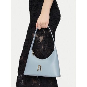 Torebka Furla. Szare torebki klasyczne Furla, bez wzorów, bez dodatków. Za 669,99 zł.