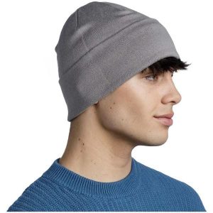 Czapka BUFF KNITTED BEANIE NIELS. Zielone czapki Buff, bez wzorów, z dzianiny, retro. Za 116,40 zł.