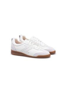 LLOYD Skórzane sneakersy w kolorze białym rozmiar: 41. Białe trampki LLOYD, bez wzorów, bez zapięcia. Za 316,24 zł.