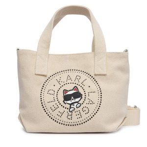 Torebka KARL LAGERFELD. Białe torebki klasyczne KARL LAGERFELD, bez wzorów, bez dodatków. Za 339,99 zł.