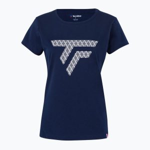 Koszulka damska Tecnifibre Training Tee. Niebieskie bluzki TECNIFIBRE, l, bez wzorów, sportowe, bez kołnierzyka, bez ramiączek. Za 139,99 zł.