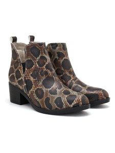 Goby Botki w kolorze beżowo-brązowym rozmiar: 40. Brązowe botki Goby, bez wzorów, bez obcasa, bez zapięcia. Za 347,99 zł.