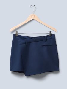 LeGer Spódnica "Dita" w kolorze granatowym rozmiar: 40. Niebieskie spódnice LeGer, na co dzień, bez wzorów, mini. Za 183,59 zł.