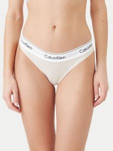 Calvin Klein Underwear Figi klasyczne 0000F3787E Beżowy. Brązowe figi Calvin Klein Underwear, bez wzorów, z bawełny. Za 69,99 zł.