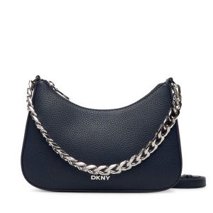 Torebka DKNY. Niebieskie torebki klasyczne DKNY, bez wzorów, bez dodatków. Za 609,99 zł.