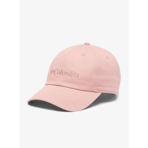 Czapka Columbia Provisions Ball Cap - eraser pink/logo. Czerwone czapki Columbia, bez wzorów, sportowe. Za 85,99 zł.