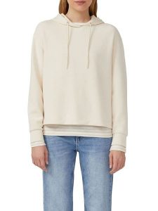 S.Oliver Bluza w kolorze kremowym rozmiar: 40. Brązowe bluzy s.Oliver, s, bez wzorów, z kapturem. Za 149,95 zł.