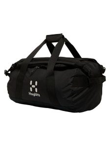 Haglöfs Torba podróżna "Fjatla40" w kolorze czarnym - 47,5 x 32 x 29 cm - 40 l rozmiar: onesize. Czarne torby podróżne i sportowe Haglöfs, bez wzorów, z materiału. Za 296,35 zł.