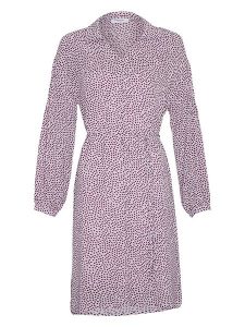 MOSS COPENHAGEN Sukienka "Natheas Rikkelie" w kolorze fioletowym rozmiar: M/L. Różowe sukienki Moss Copenhagen, l, bez wzorów, bez kołnierzyka, bez ramiączek, midi. Za 87,81 zł.