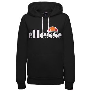 Bluza dresowa damska Ellesse Torices. Czarne bluzy Ellesse, m, bez wzorów, z bawełny, bez kaptura. Za 139,70 zł.