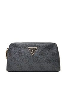 Guess Kosmetyczka PW7514 P5273 Szary. Szare kosmetyczki Guess, z aplikacjami, ze skóry, bez dodatków. Za 139,99 zł.