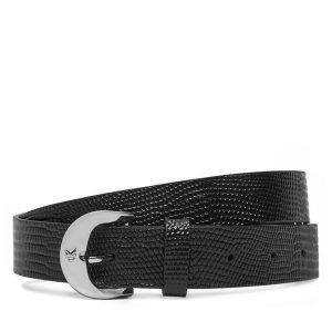Pasek Damski Calvin Klein. Czarne paski Calvin Klein, bez wzorów. Za 189,99 zł.